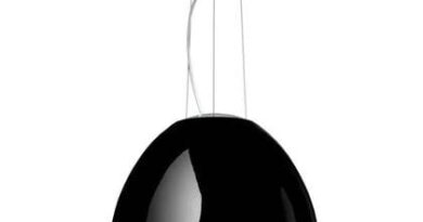 Foto Artemide Nur hanglamp LED glanzend zwart