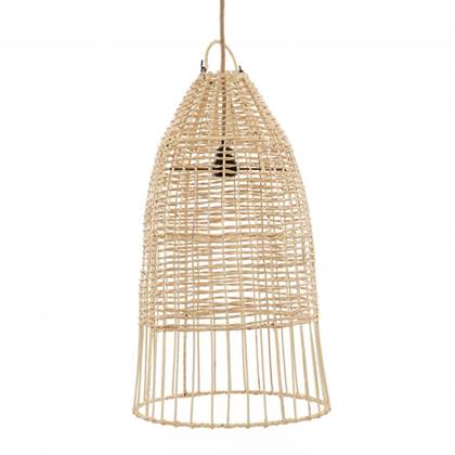 Foto Bazar Bizar - De Elba Hanglamp - Naturel - M