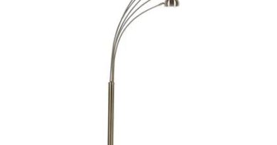 Foto Beliani FLINDERS Staande lamp goud
