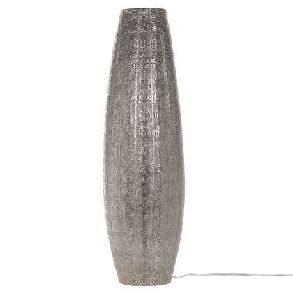 Foto Beliani MARINGA Staande lamp zilver