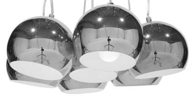 Foto Beliani OLZA Hanglamp zilver