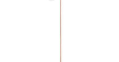Foto Beliani SAVENA Staande lamp koper