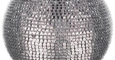 Foto Beliani SEINE Hanglamp zilver