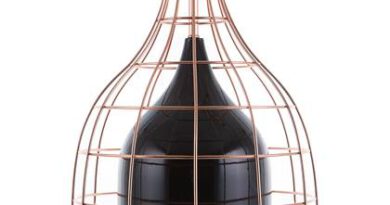 Foto Beliani TRESA Hanglamp zwart