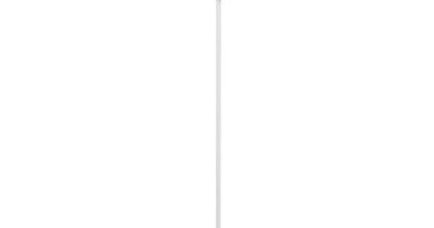 Foto Beliani TYRIA Staande lamp wit