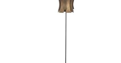 Foto BePureHome Course Staande Lamp - Metaal - Antique Brass - 144x35x35