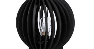 Foto Blij Design Blij Design Orb Tafellamp  27m Zwart