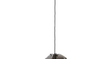 Foto Duverger Amber - Hanglamp - mondgeblazen en verchroomd glas - 1