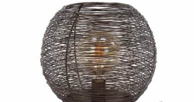Foto Duverger Hornet - Tafellamp - rond - 35 - nikkel - zwart - 1