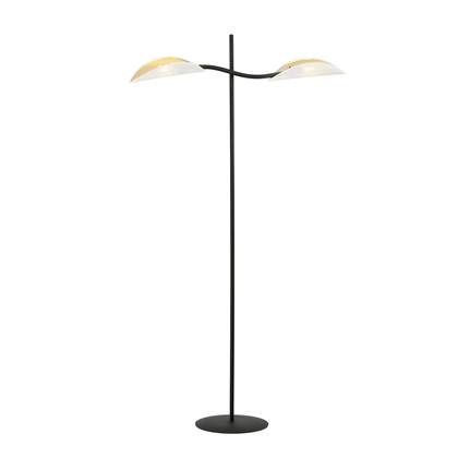 Foto Emibig - Vloerlamp Lotus 2 Wit|Goud 69 cm .