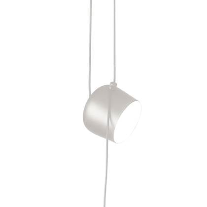 Foto Flos Aim Small hanglamp LED wit