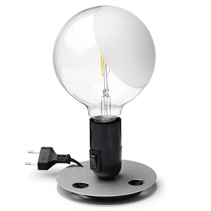 Foto Flos Lampadina tafellamp zwart