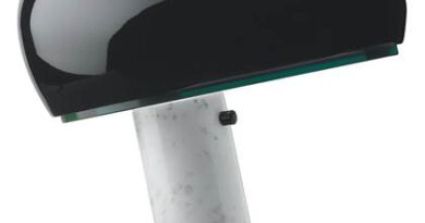 Foto Flos Snoopy tafellamp zwart