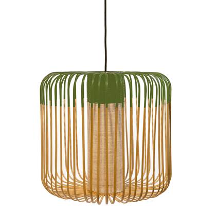 Foto Forestier Bamboo Light hanglamp medium groen