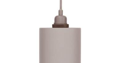 Foto Frama - Cylinder - Hanglamp - Grey - Â¸15 cm - Incl. E27 pendant