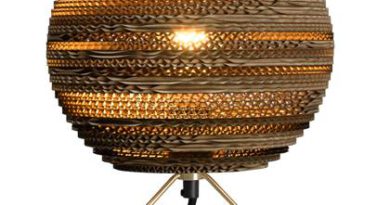 Foto Graypants Scraplights Moon tafellamp naturel