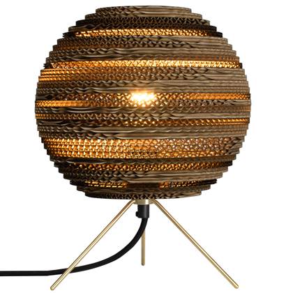 Foto Graypants Scraplights Moon tafellamp naturel
