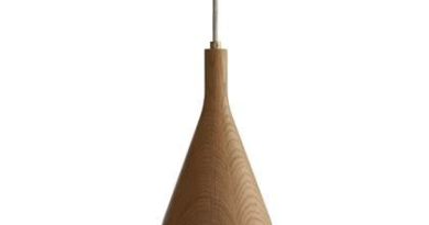 Foto Hollands Licht Timber hanglamp small eiken