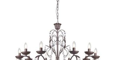 Foto Home sweet home Barrocco 10L Kroonluchter - Bruin
