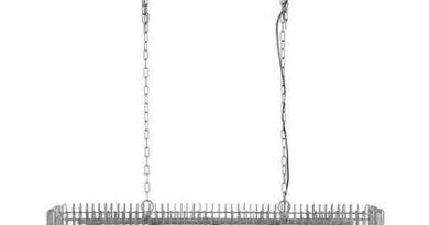 Foto Hoyz - Hanglamp trax 120cm / Oud zilver