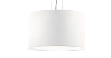 Foto Ideal Lux Hanglamp - Metaal - Wit