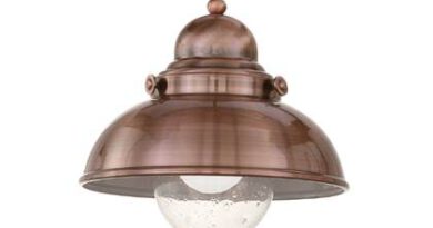 Foto Ideal Lux Hanglamp modern - Metaal - Koper