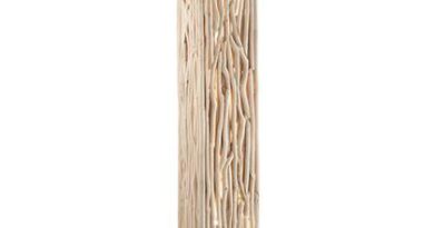 Foto Ideal Lux Vloerlamp modern - Hout - Bruin