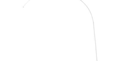 Foto Ideal Lux Vloerlamp modern - Metaal - Zilver