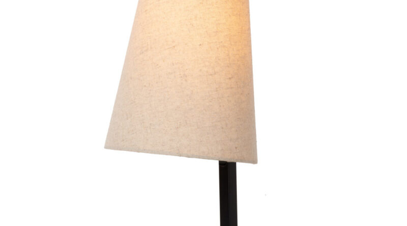 Foto Lucide GREGORY - Tafellamp - 1xE27 - Beige