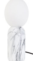 Foto Lucide MARBOL - Tafellamp - 15 cm - 1xE27 - Wit