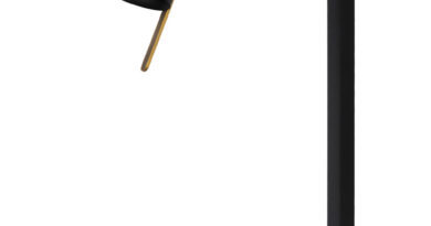 Foto Lucide LESLEY - Bureaulamp - 1xGU10 - Zwart