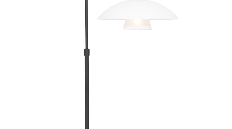 Foto Steinhauer Tafellamp tallerken LED 2657zw zwart