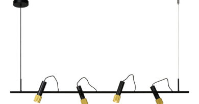 Foto Lucide DUELE - Hanglamp - LED - 4x5W 3000K - Zwart