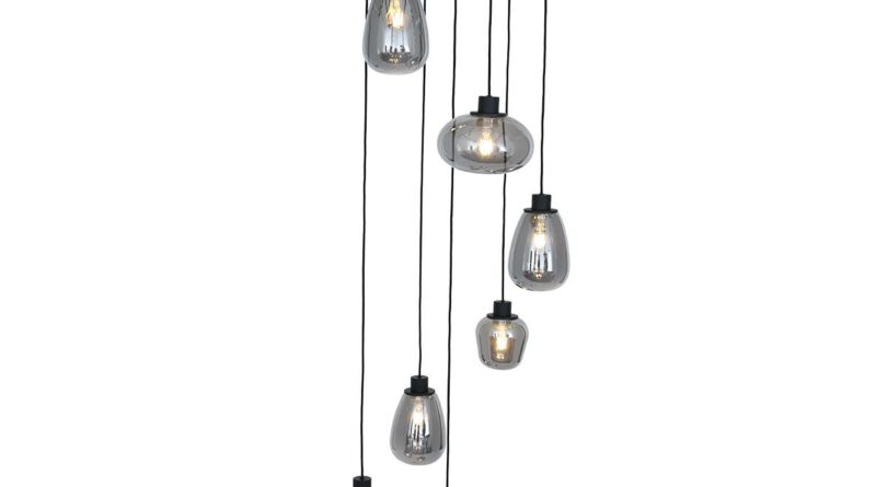 Foto Steinhauer Hanglamp reflexion 50 cm 2679 zwart