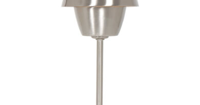 Foto Anne Light & home Tafellamp bordlampe anne light en home 2731st staal