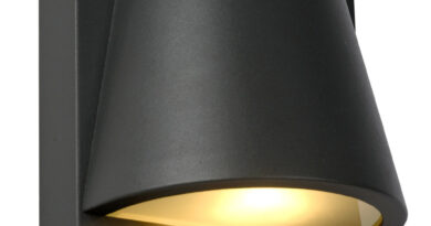 Foto Lucide LIAM - Wandlamp Buiten - 1xGU10 - IP44 - Antraciet
