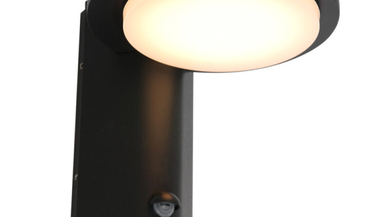 Foto Steinhauer Buitenlamp Luzon incl. LED 1 lichts dag nacht sensor zwart