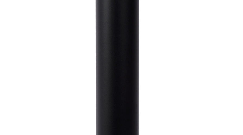 Foto Lucide NORMAN - Sokkellamp Buiten - 9 cm - 1xE27 - IP65 - Zwart