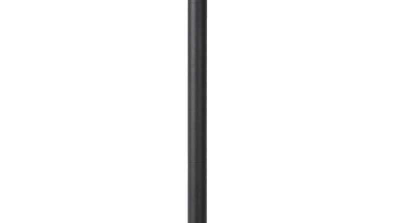 Foto Lucide ARUBA - Lantaarnpaal Buiten - 1xE27 - IP44 - Zwart