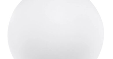 Foto Ylumen Buitenlamp Globe 40 cm wit