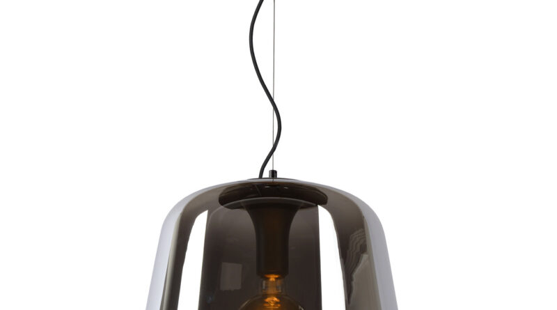 Foto Lucide GLORIO - Hanglamp - 45 cm - 1xE27 - Zwart