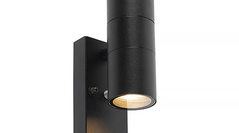 Foto Ylumen Buitenlamp Sense incl. LED 2 lichts dag nacht sensor zwart