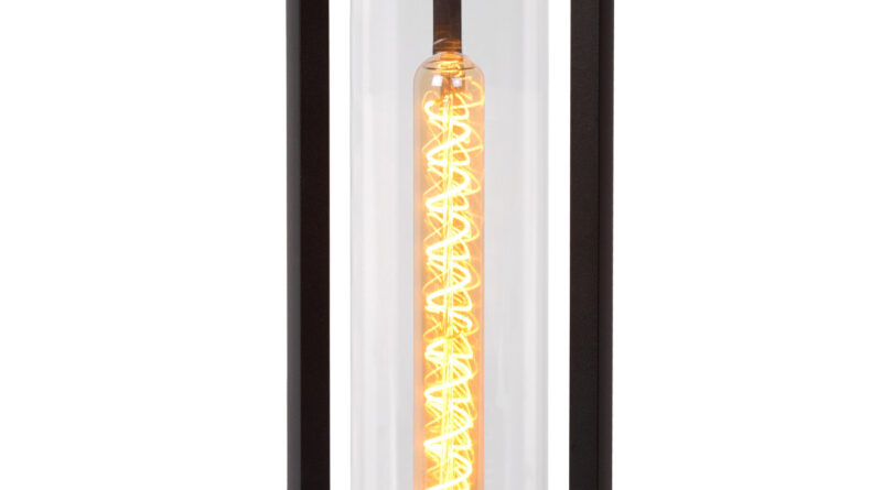 Foto Lucide CADIX - Sokkellamp Buiten - 16 cm - 1xE27 - IP65 - Zwart