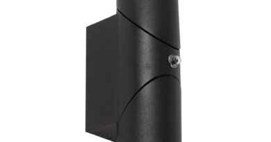 Foto Steinhauer Buitenlamp Samar incl. LED 2 lichts dag nacht sensor zwart