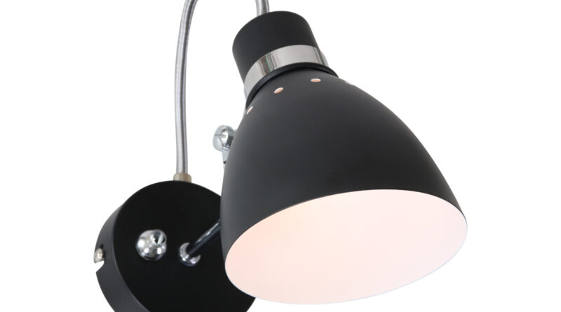 Foto Steinhauer Wandlamp spring 6291 zwart