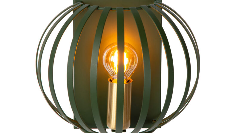 Foto Lucide MANUELA - Wandlamp - 1xE14 - Groen