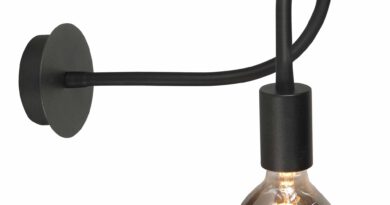 Foto Highlight Wandlamp Flex 50 cm E27 zwart