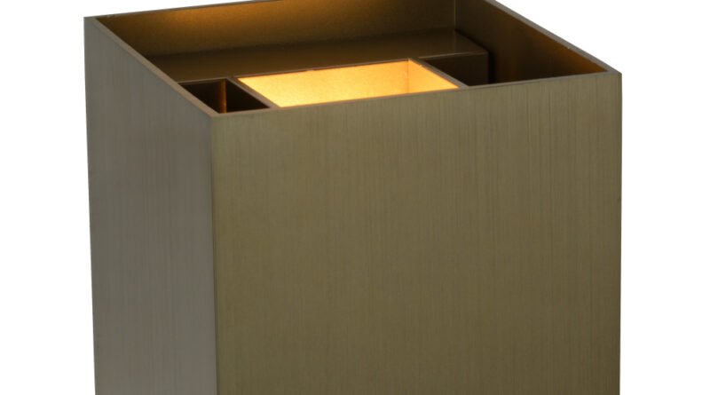 Foto Lucide XIO - Wandlamp - LED Dimb. - G9 - 1x4W 2700K - Roest bruin