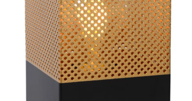 Foto Lucide RENATE - Wandlamp - 1xE27 - Mat Goud / Messing