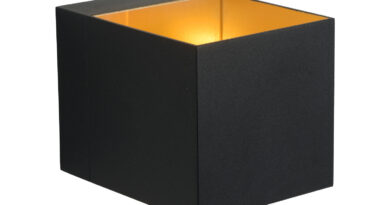 Foto Lucide DEVI - Wandlamp - 1xG9 - Zwart